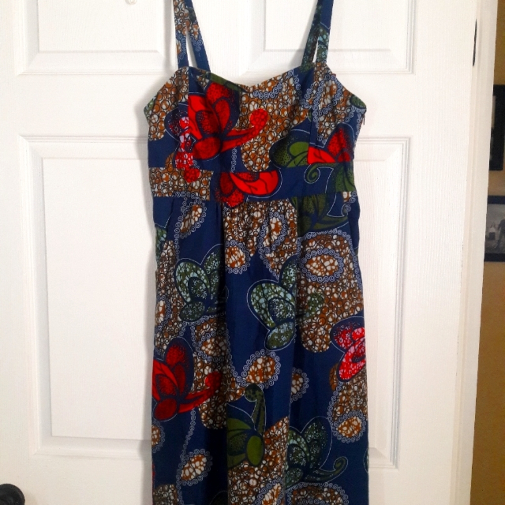 Anthropologie Made in Rwanda Sundress